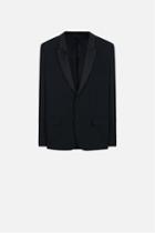 Ami Alexandre Mattiussi Peaked Lapels Smoking Jacket