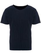 Homme Plissé Issey Miyake Pleated T-shirt - Blue