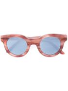 Sun Buddies Round Framed Sunglasses - Pink & Purple
