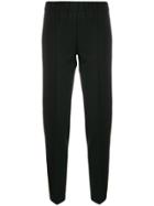D.exterior Side Stripe Tapered Trousers - Black