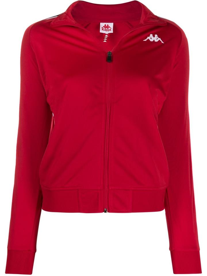 Kappa Logo Strap Jacket - Red