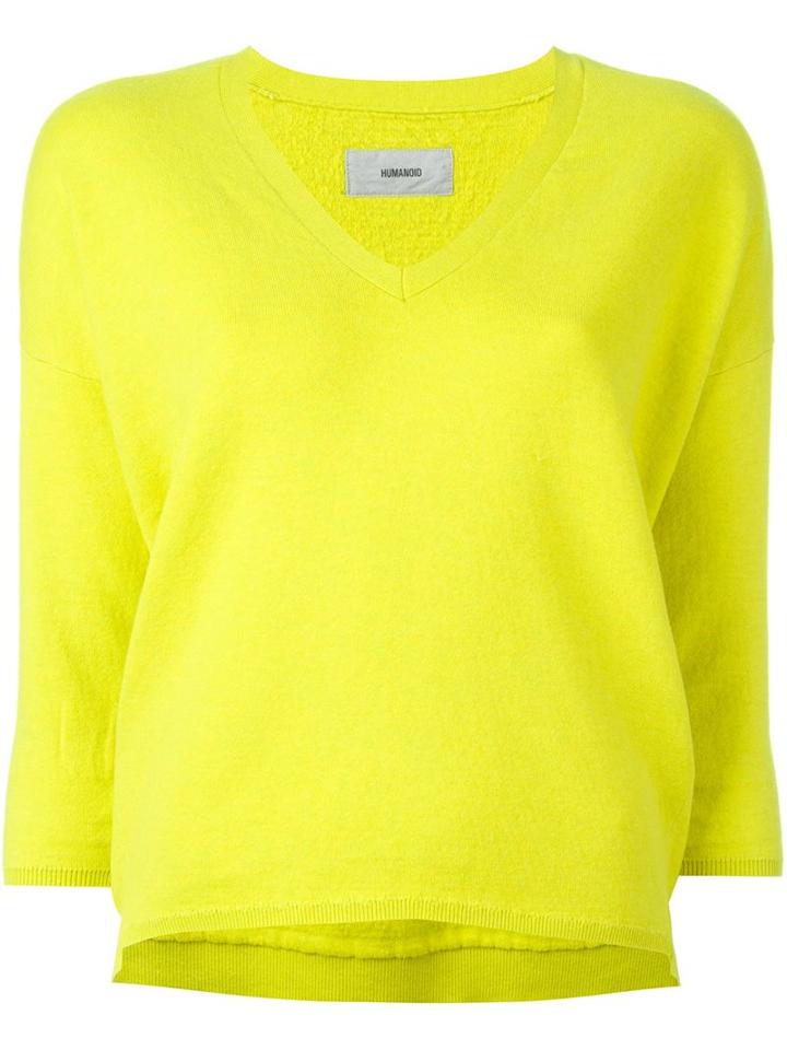 Humanoid 'serra' Jumper, Women's, Size: Small, Green, Cotton/spandex/elastane