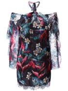 Philosophy Di Lorenzo Serafini Floral Print Halterneck Dress -