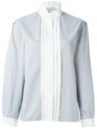 Guy Laroche Vintage Stand Up Collar Shirt - Grey