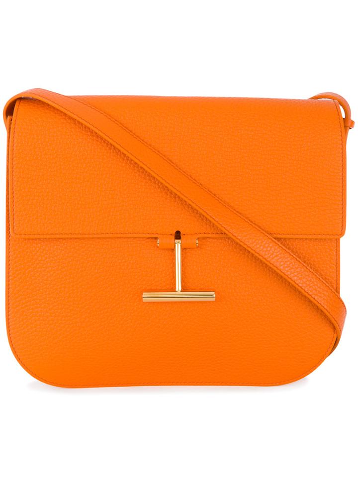 Tom Ford T Buckle Shoulder Bag - Yellow & Orange