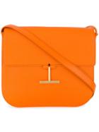Tom Ford T Buckle Shoulder Bag - Yellow & Orange