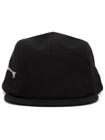 Larose Paris Five Panel Hat, Men's, Black, Cotton