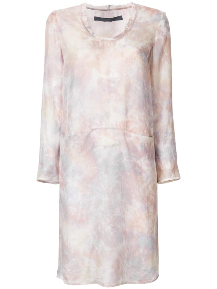 Raquel Allegra Tonal-gradient Shift Dress - Nude & Neutrals