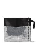 Paco Rabanne Metallic Tt Chain Bracelet Bag - Black