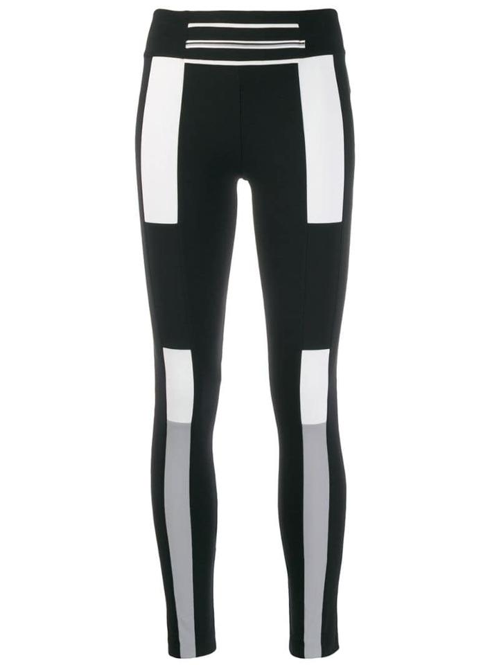 No Ka' Oi Colour-block Leggings - Black