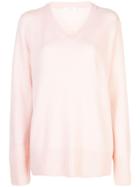 The Row Elaine Oversized Jumper - Pink
