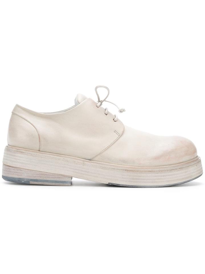 Marsèll Platform Lace-up Shoes - Nude & Neutrals