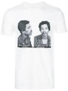 Ih Nom Uh Nit - Jimi Hendrix Mugshot T-shirt - Unisex - Cotton - Xxl, White, Cotton