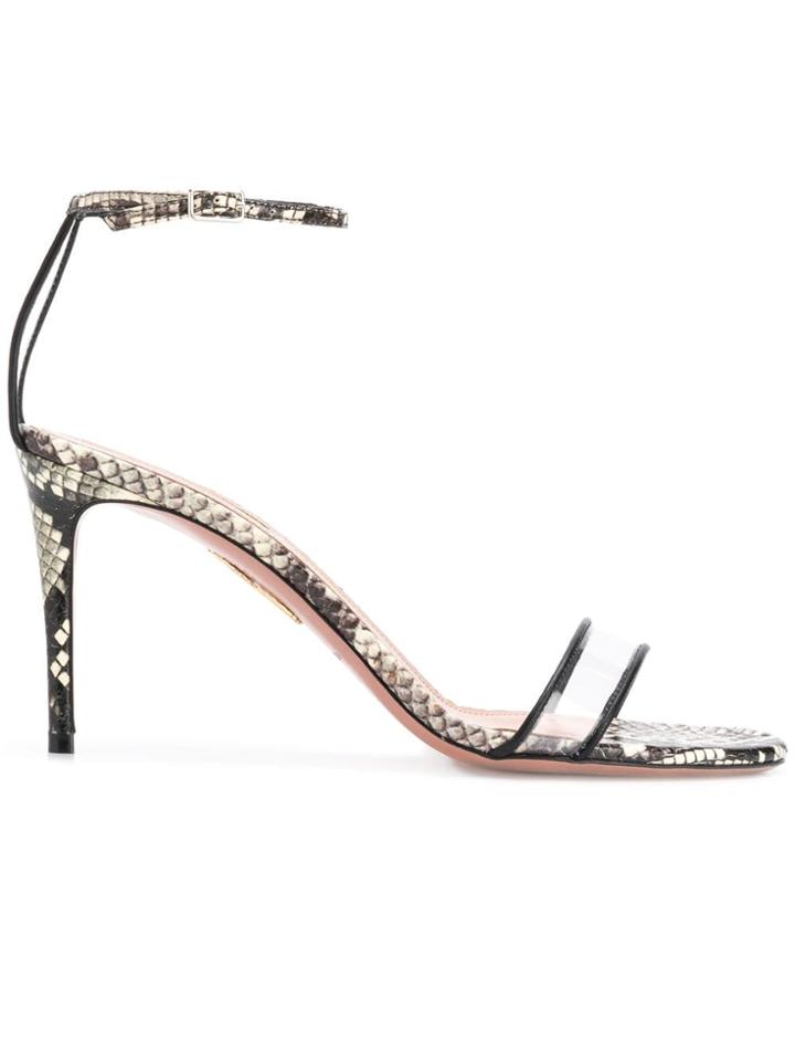 Aquazzura Roccia 90 Sandals - Neutrals