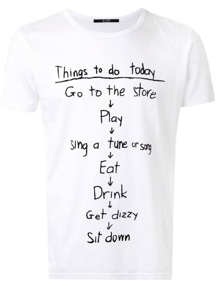 Hl Heddie Lovu Things To Do Printed T-shirt