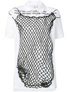 Burberry Montage Print Polo Shirt - White