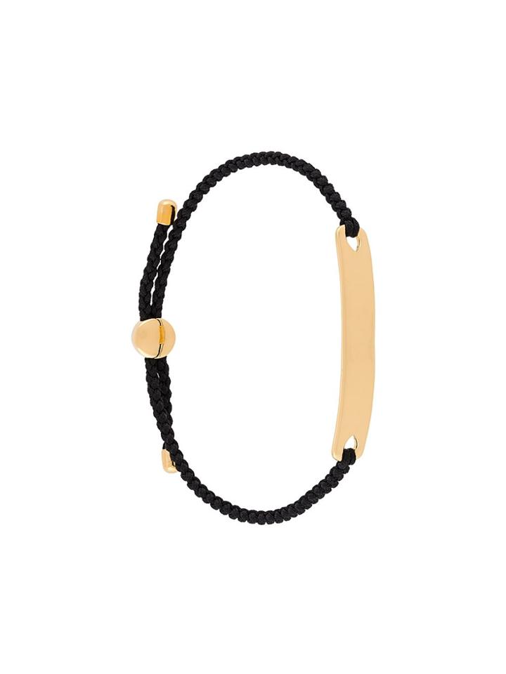 Monica Vinader Havana Black Friendship Bracelet