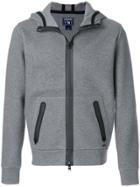 Woolrich Zip-up Hooded Sweatshirt - Grey