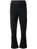 Ann Demeulemeester Kick Flare Cropped Trousers - Black