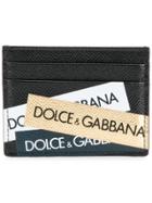 Dolce & Gabbana Logo Tape Cardholder - Black