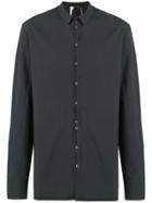 Label Under Construction Invisible Buttonholes Shirt - Grey