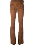 The Seafarer Suede Flared Trousers