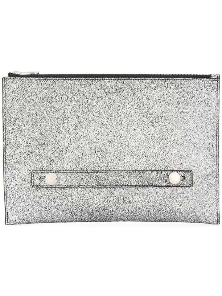 Furla Furla Et13and00z Silver Furs & Skins->calf Leather