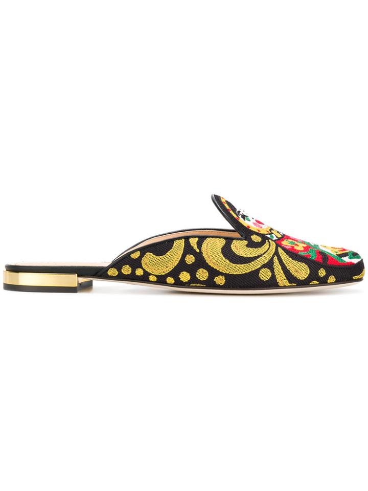 Charlotte Olympia Matrioska Mules - Multicolour