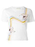 See By Chloé 'cloud Dancer' T-shirt, Women's, Size: Medium, White, Cotton