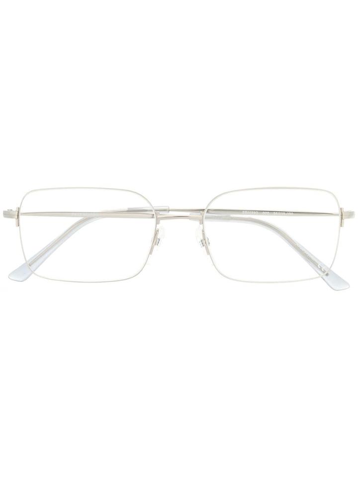 Balenciaga Eyewear Square-frame Glasses - Silver