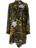 Y's Loose Fit Shirt Dress - Yellow