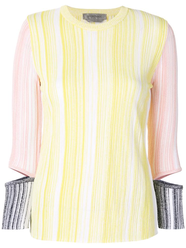 Sportmax Addi Jumper - Yellow & Orange