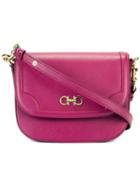 Salvatore Ferragamo Greta Crossbody Bag, Women's, Pink/purple, Calf Leather