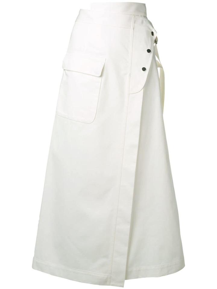 Golden Goose Deluxe Brand High-waisted Asymmetric Skirt - White