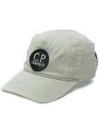 Cp Company Logo Goggle Cap - Grey