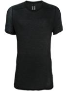 Rick Owens Twisted Edge T-shirt, Men's, Size: Small, Black, Cotton