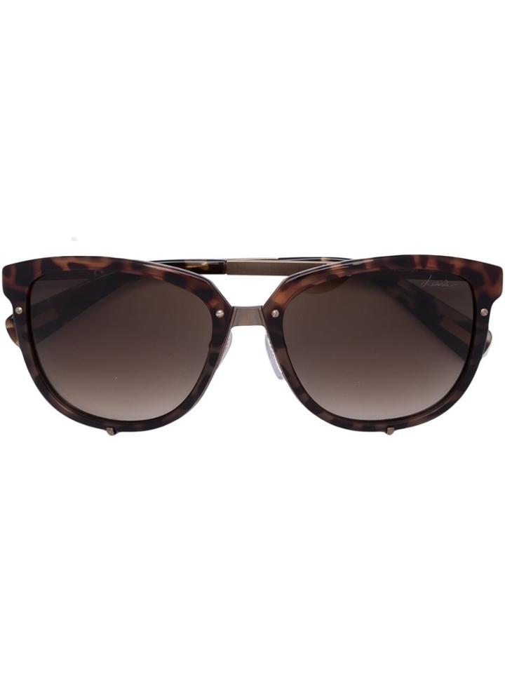 Lanvin 'havana' Tortoiseshell Sunglasses - Brown