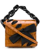 Marques'almeida Chunky Chain Tote Bag - Brown