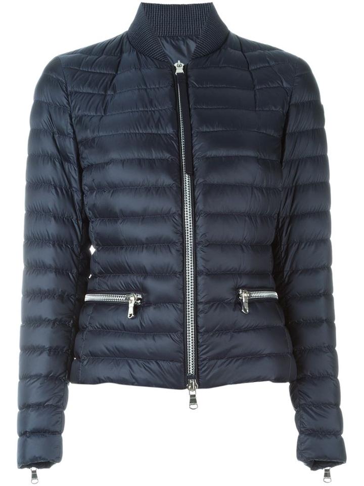 Moncler Blennie Puffer Jacket, Women's, Size: 3, Blue, Polyamide/feather Down