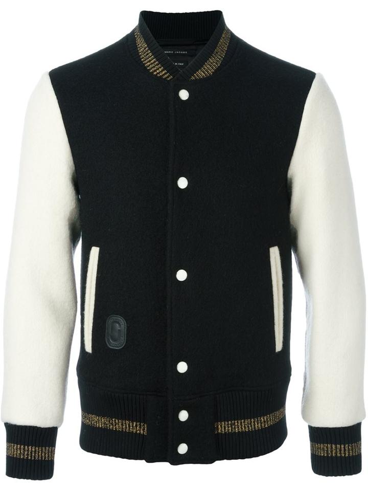 Marc Jacobs Bi-colour Varsity Jacket