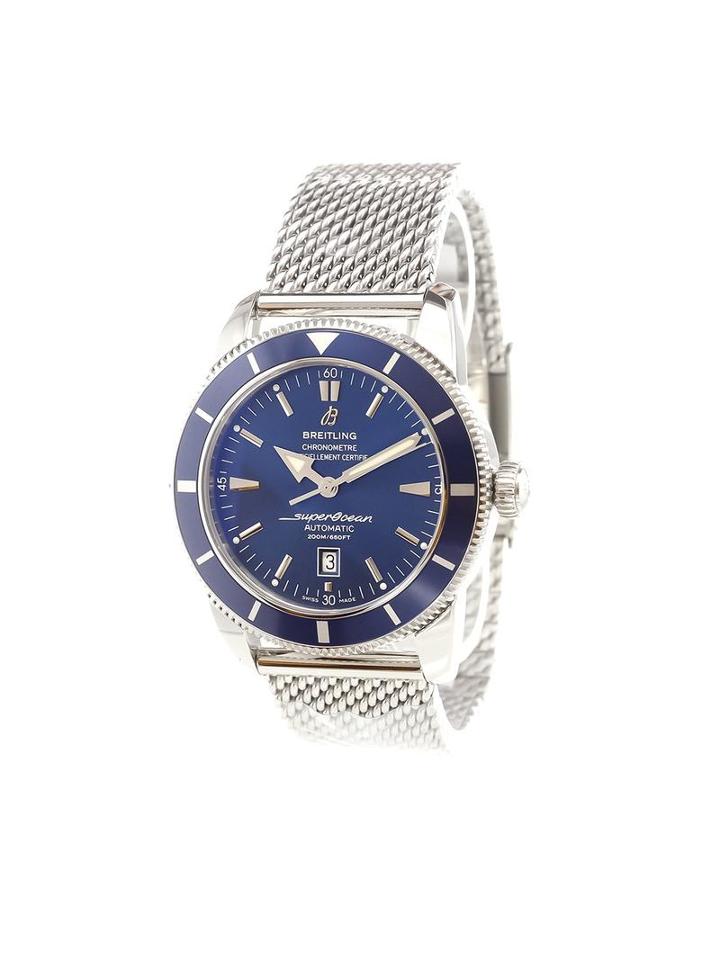 'superocean Heritage' Analog Watch, Men's, Stainless Steel, Breitling
