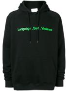 The Silted Company Slogan Hoodie - Black