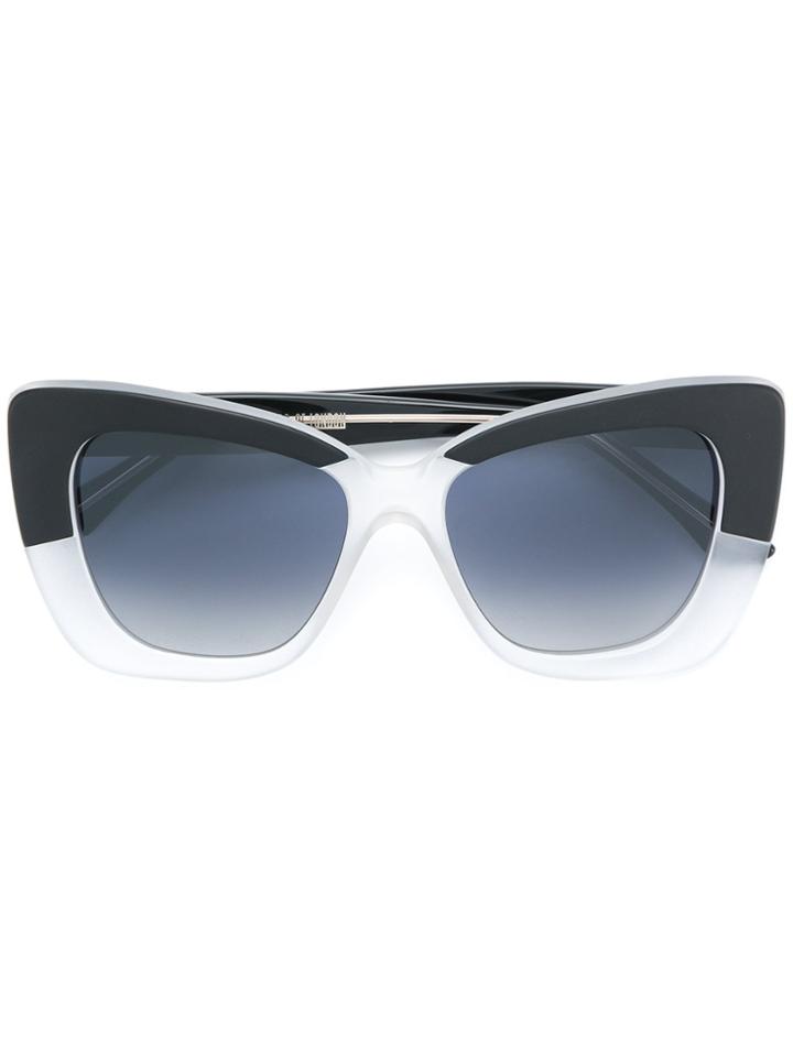 Cutler & Gross Bicolour Square Sunglasses - Grey