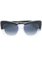 Cutler & Gross Bicolour Square Sunglasses - Grey