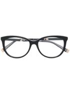 Max Mara Butterfly Frame Glasses - Black