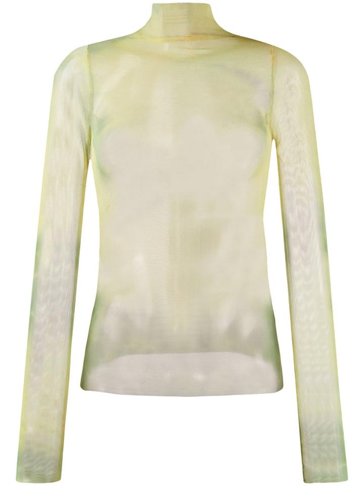 Collina Strada Tie Dye Top - Green