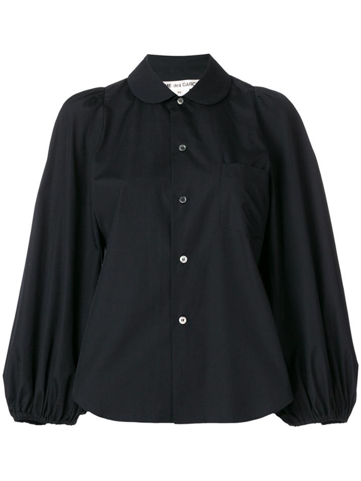 Comme Des Garçons Balloon Sleeve Shirt - Black