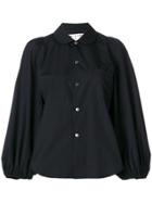 Comme Des Garçons Balloon Sleeve Shirt - Black