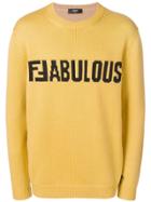 Fendi Fabulous Sweater - Yellow & Orange