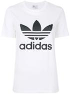 Adidas Adidas Originals Trefoil Logo T-shirt - White